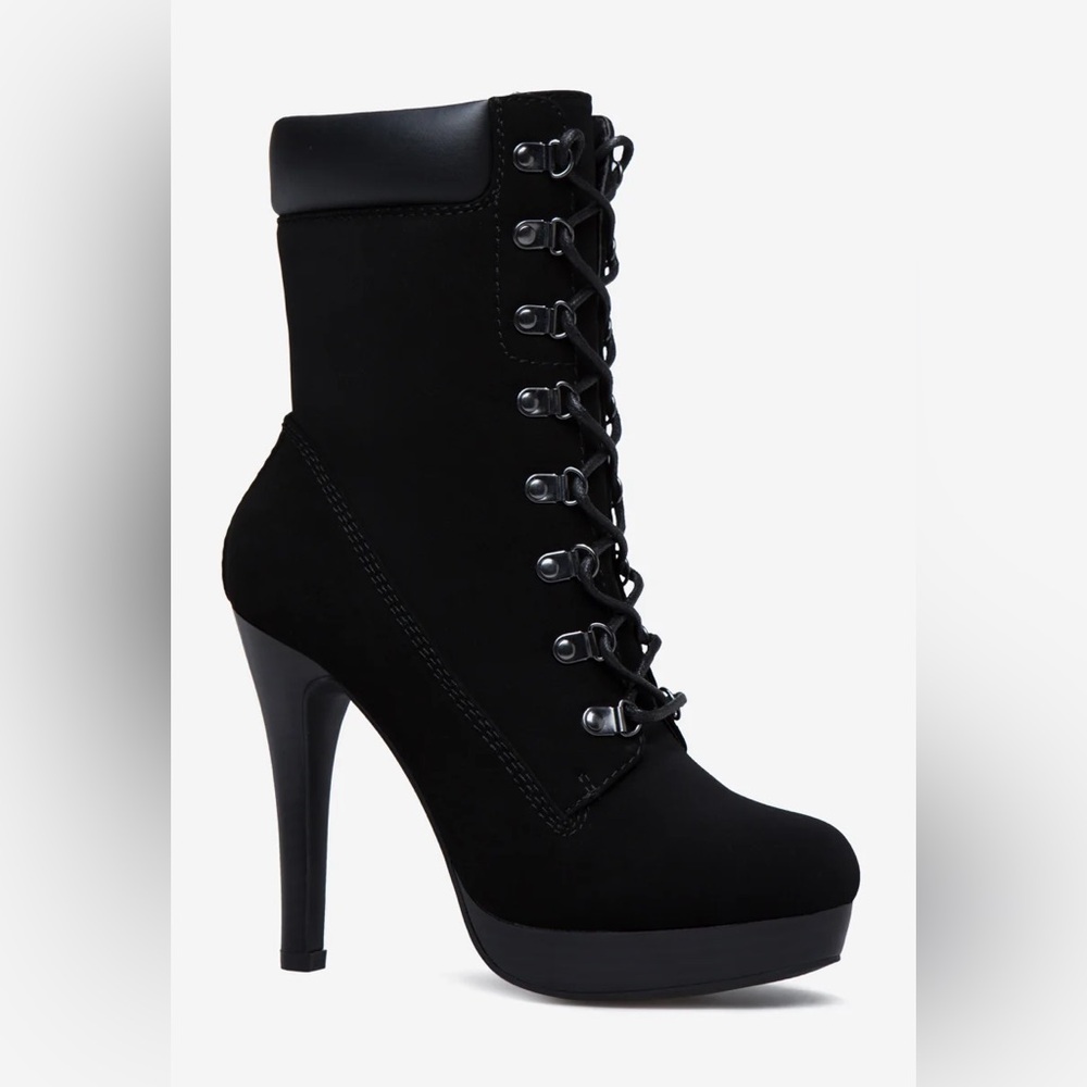 Shoe Dazzle Daylene Booties - Black